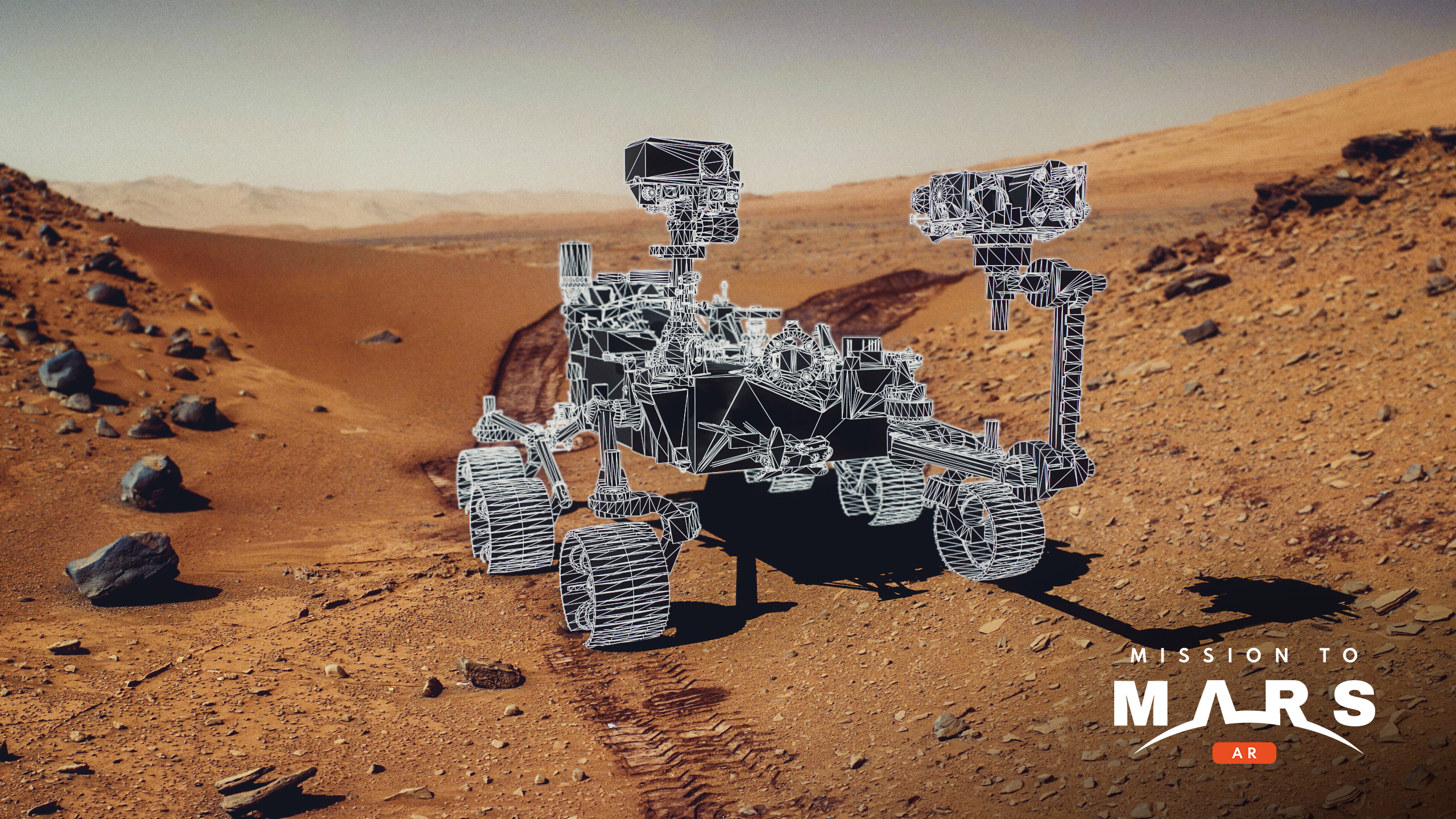 Aplikacja rzeczywistości rozszerzonej Mission to Mars AR