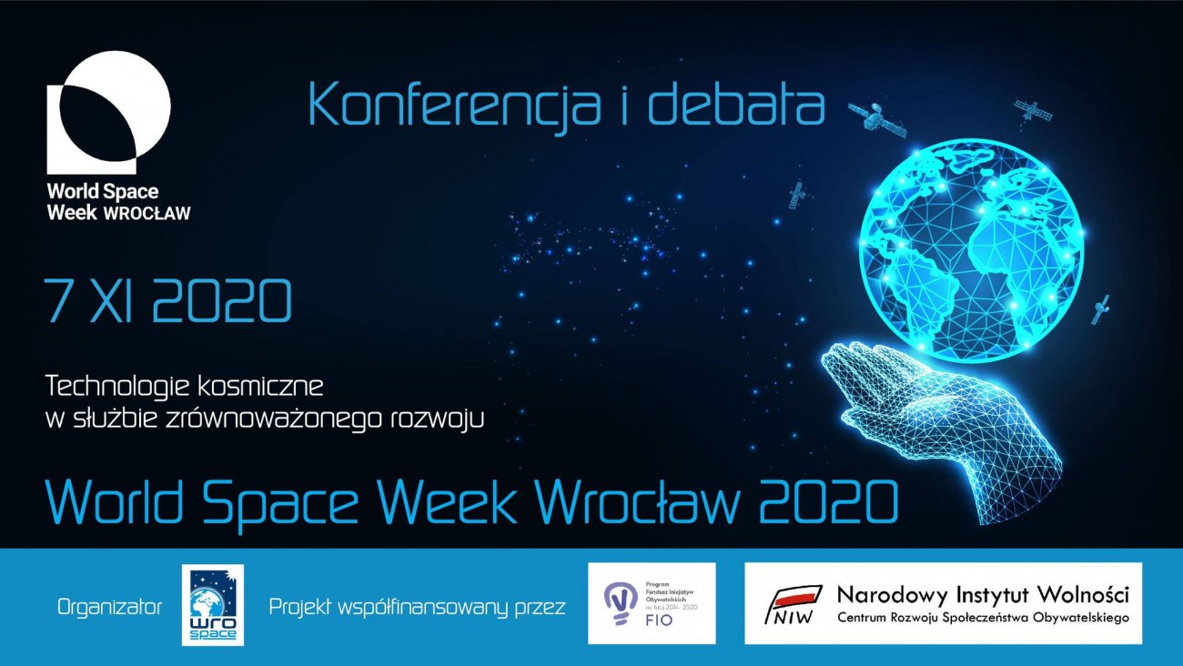 Konferencja i debata -  World Space Week Wrocław 2020