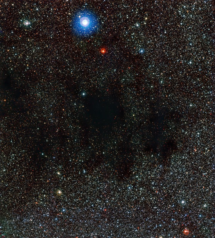 Mgławica Worek Węgla. Źródło: ESO