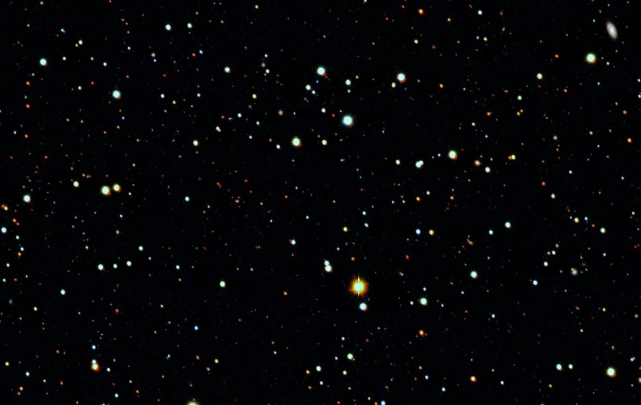 Okolice galaktyki karłowatej Tukana II.