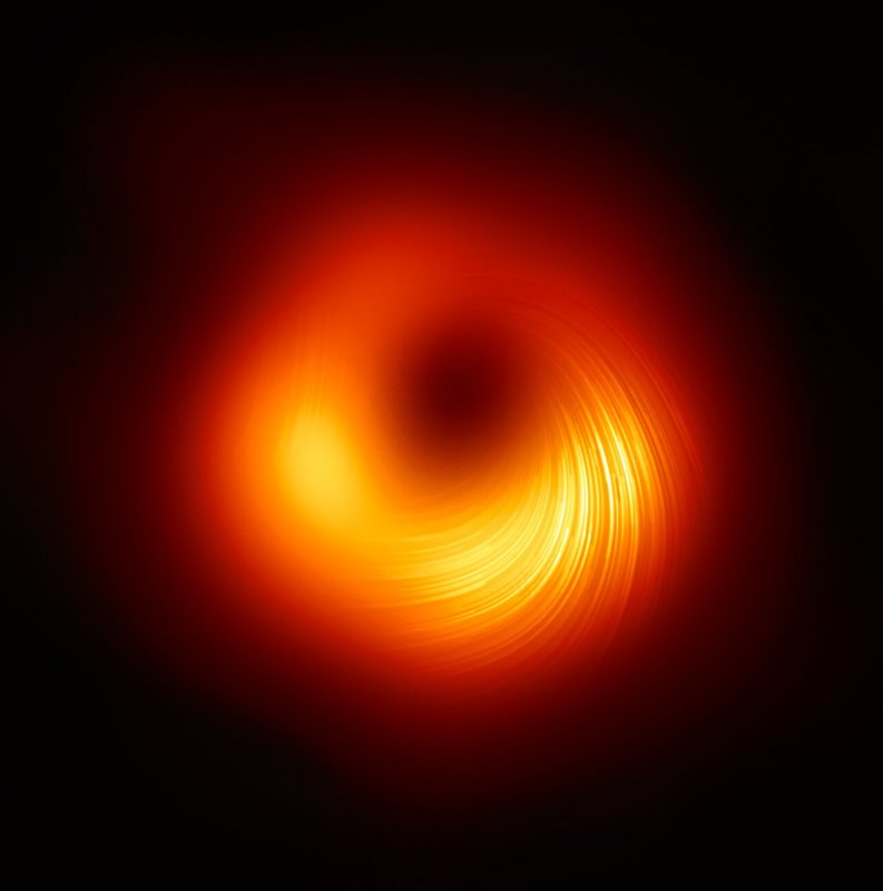 Supermasywna czarna dziura w M87 w świetle spolaryzowanym