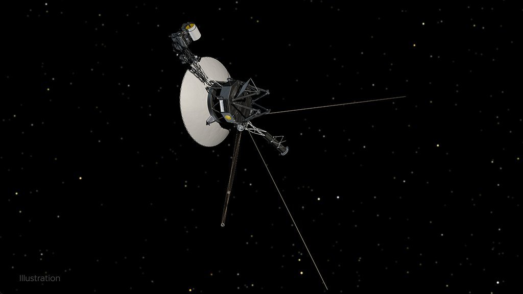 Sonda Voyager 1 bada Układ Słoneczny od 1977 roku. Źródło: NASA/JPL-Caltech