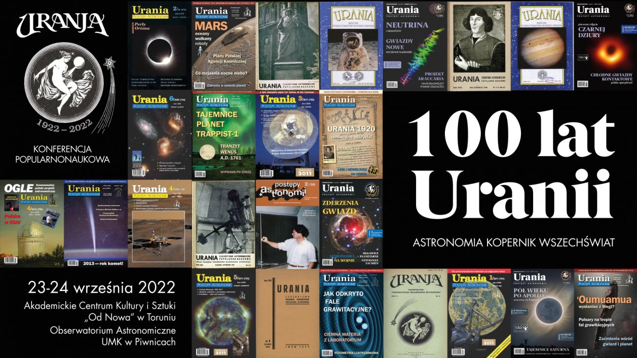 100 lat Uranii - baner