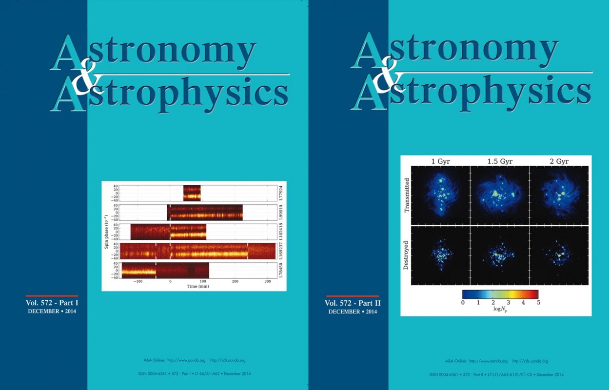 Astronomy & Astrophysics z 2014 roku