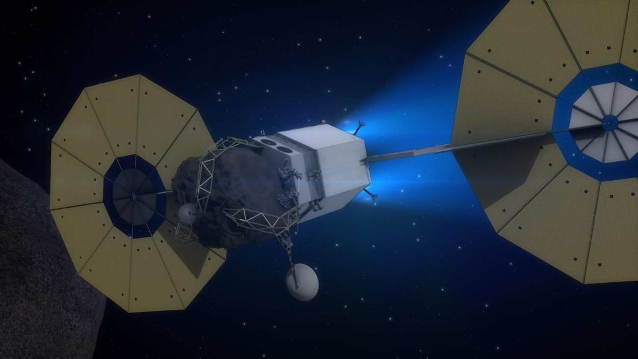 Asteroid Redirect Mission - wizja artystyczna