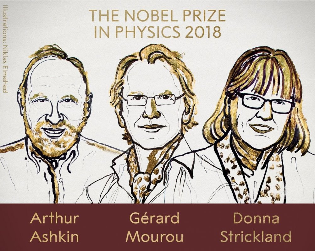 Nagroda Nobla z fizyki 2018 za rozwój laserów