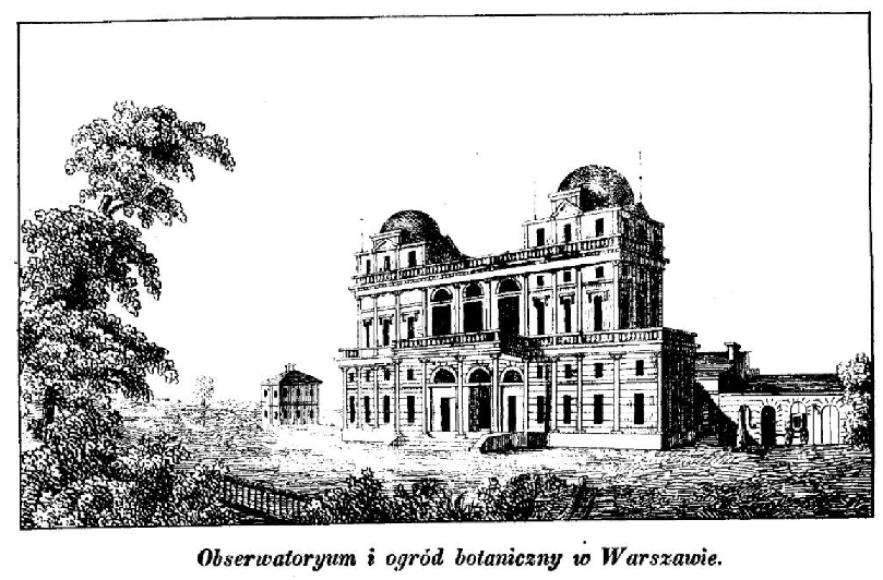 Obserwatorium Astronomiczne w Warszawie w 1845 roku