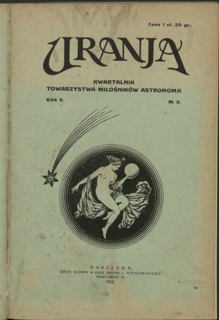 Urania nr 3/1926 (Uranja nr 3/1926)