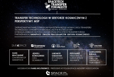 Konferencja European Spacetech Transfer Forum 2019