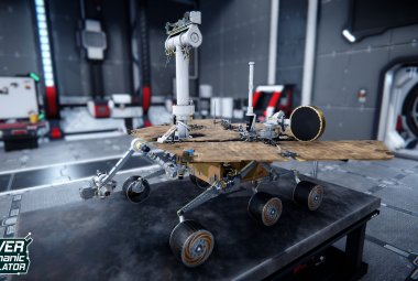 Rover Mechanic Simulator - screen z gry