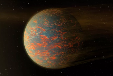 Wizualizacja artystyczna super-Ziemi. Źródło: NASA/JPL-Caltech