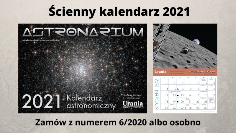 Kalendarz astronomiczny na rok 2021