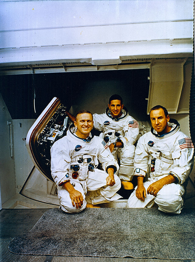 Fot. 1 – Załoga misji Apollo 8 (Borman, Anders, Lovell), [NASA]