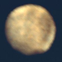 Zdjęcie Ganimedesa wykonaneprzez Pioneer 10