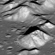 Centralne wzniesienia kratery Kopernik
