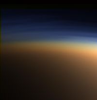 Warstwy atmosfery Tytana