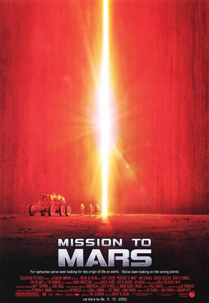 Plakat filmu "Misja na Marsa"