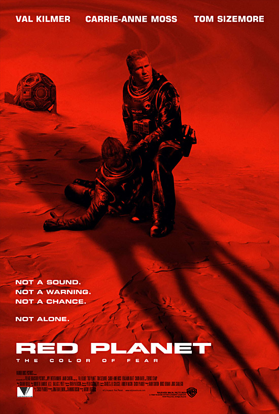 Plakat filmu "Czerwona Planeta"