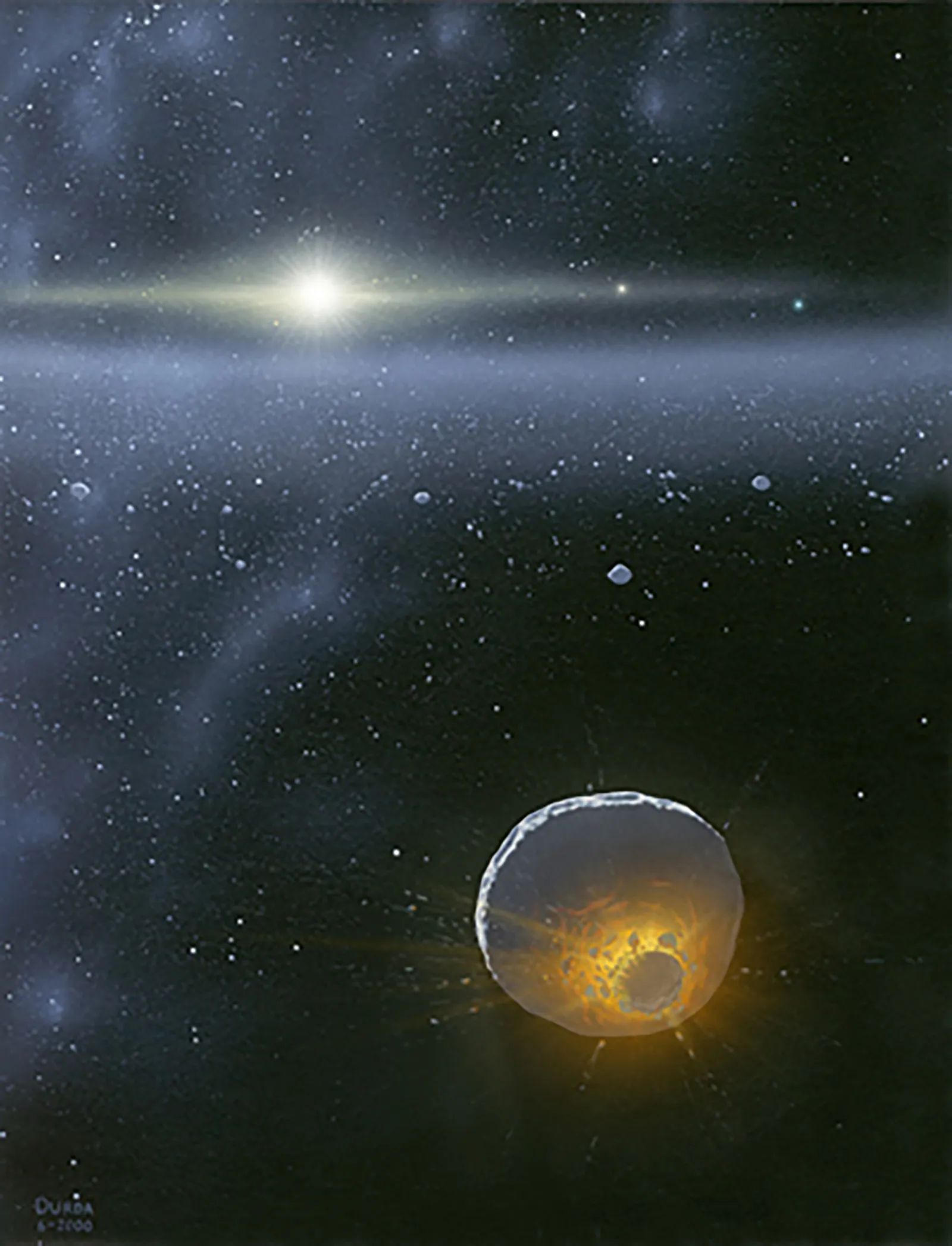 Sonda New Horizons wykryła pyłowe wskazówki rozszerzonego Pasa Kuipera