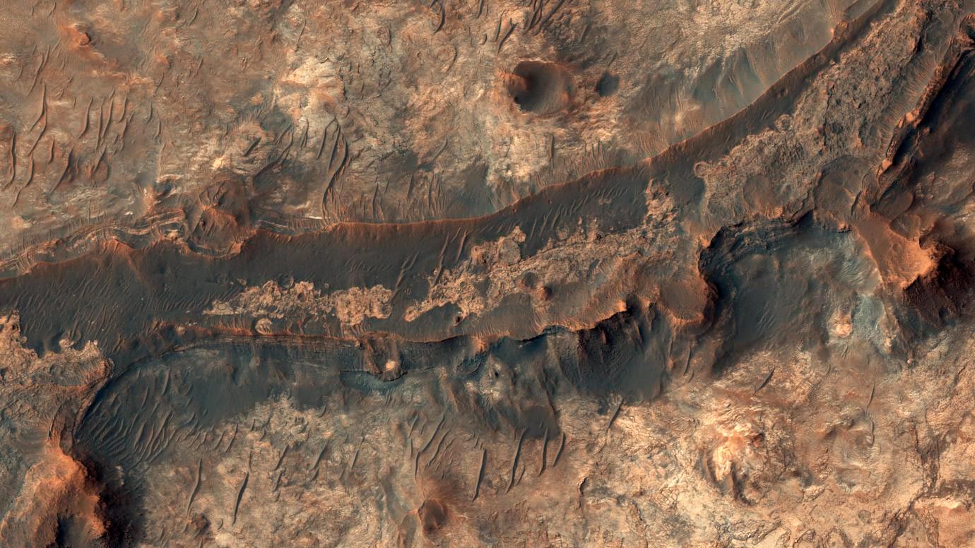 Dolina Mawrth Vallis na Marsie