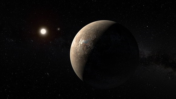  Planeta Proxima Centauri b - wizja artystyczna. 