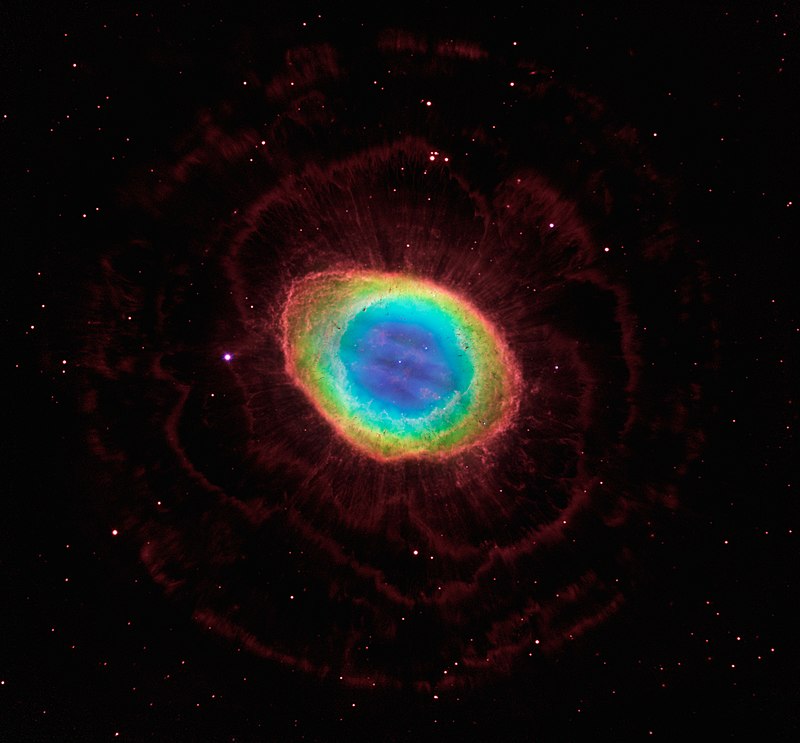 Mgławica Pierścień z Teleskopu Hubble’a.