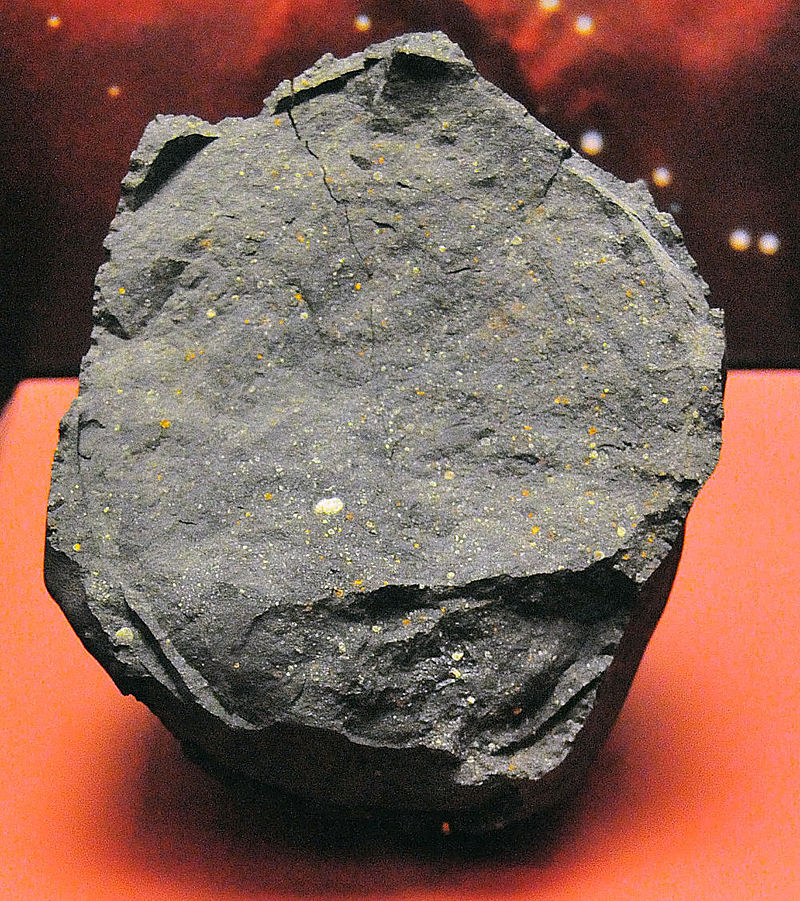 Meteoryt Murchison wystawiony jako ekspozycja w National Museum of Natural History w Waszyngtonie. Źródło: Wiki/Basilicofresco