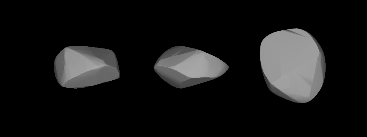Model asteroidy Massalia