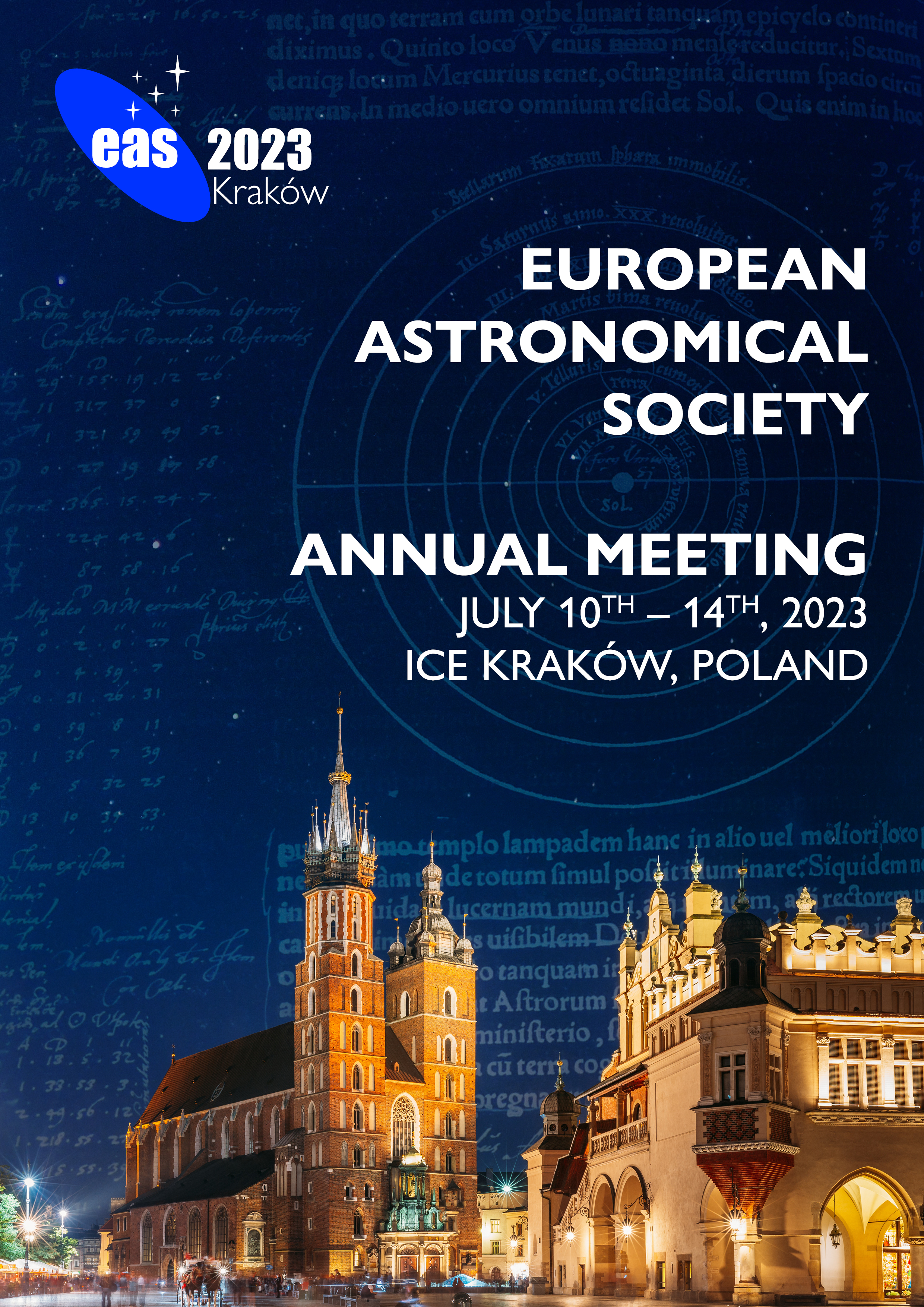 Zjazd Europejskiego Towarzystwa Astronomicznego (EAS) - plakat