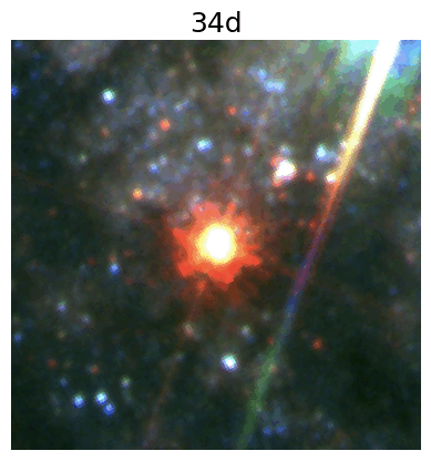 Animacja pokazująca jak w ciągu 5,5 roku od wybuchu (środek zdjęcia) rozchodzą się echa świetlne w gazie i pyle wokół supernowej SN 2016adj. Źródło: The Astrophysical Journal Letters (2022) 939 L8. https://doi.org/10.3847/2041-8213/ac93f8)