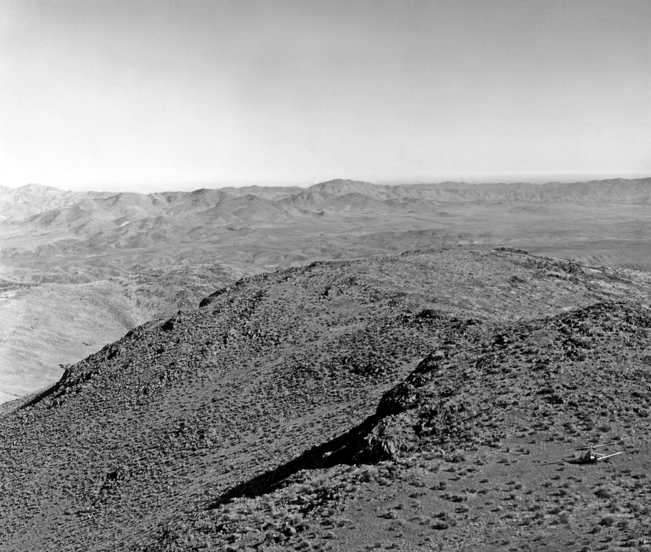 Góra La Silla w 1964 roku