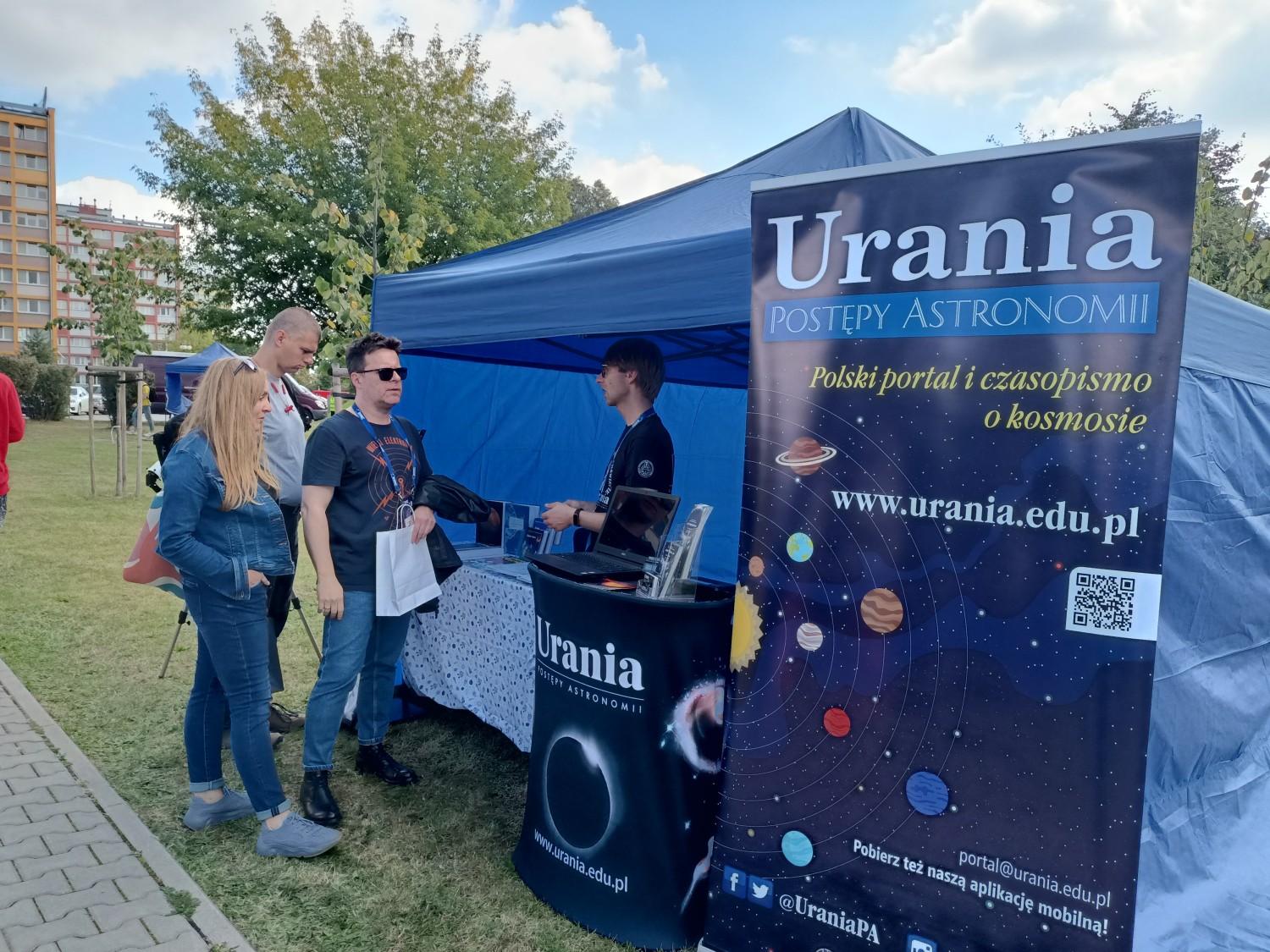 Stoisko Uranii podczas ERC 2022 w Kielcach