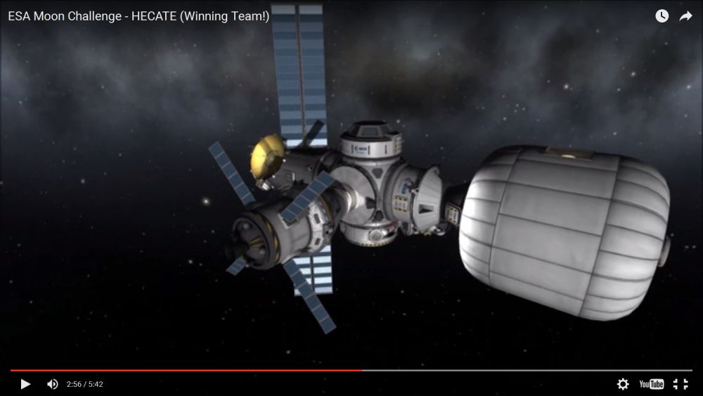 ESA Moon Challenge - HECATE (Winning Team!) - kadr z animacji