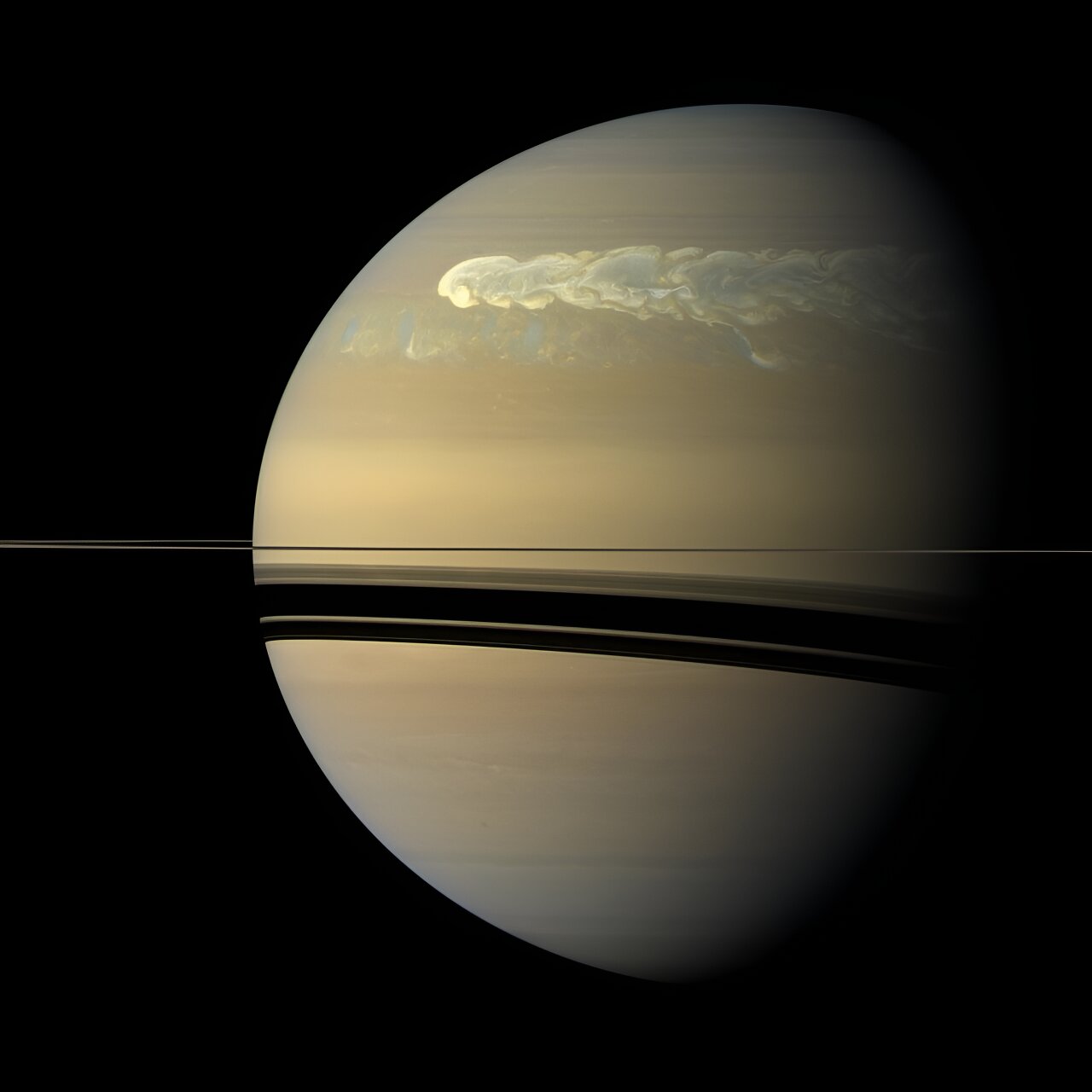 Saturn w obserwacjach sony Cassini