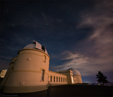 Detektor NIROSETI widzi „pierwsze światło” z metrowym teleskopem Nickel 1 w Obserwatorium Licka – 15 marca 2015. Źródło: Laurie Hatch 