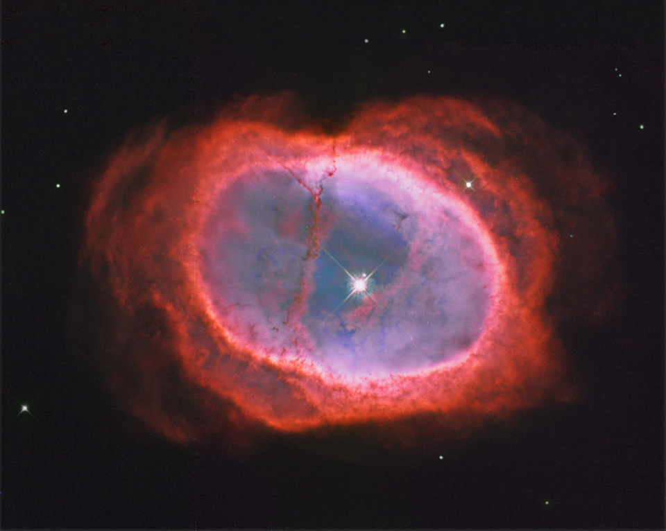 Pierścień Południowy.  Źródło: Hubble Legacy Archive, ESA, NASA; przetwarzanie - Donald Waid 