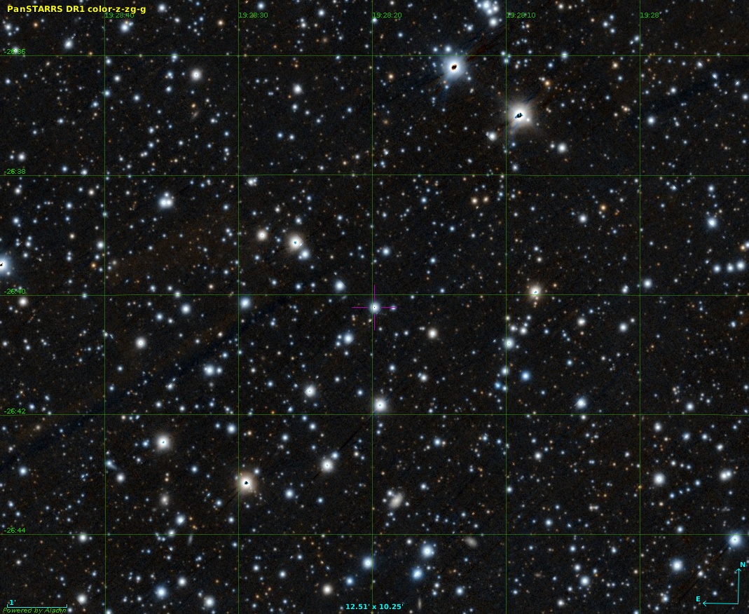 Gwiazda 2MASS 19281982-2640123