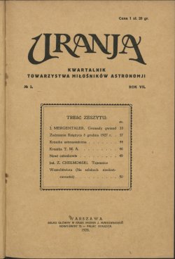 Urania nr 2/1928 (Uranja nr 2/1928)