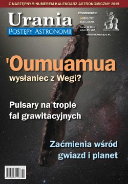 Urania - Postępy Astronomii nr 5/2018