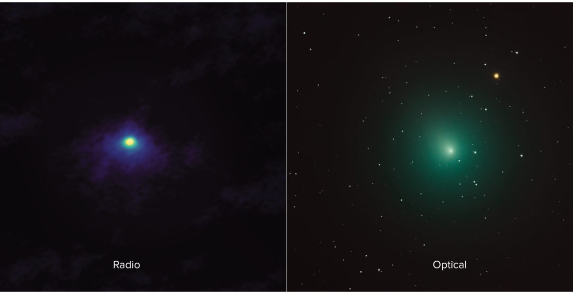 kometa 46P/Wirtanen z ALMA