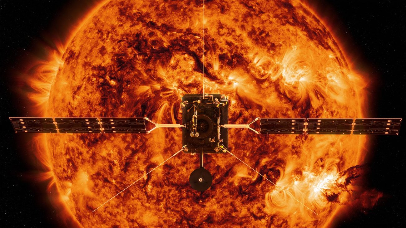 Solar Orbiter - wizualizacja