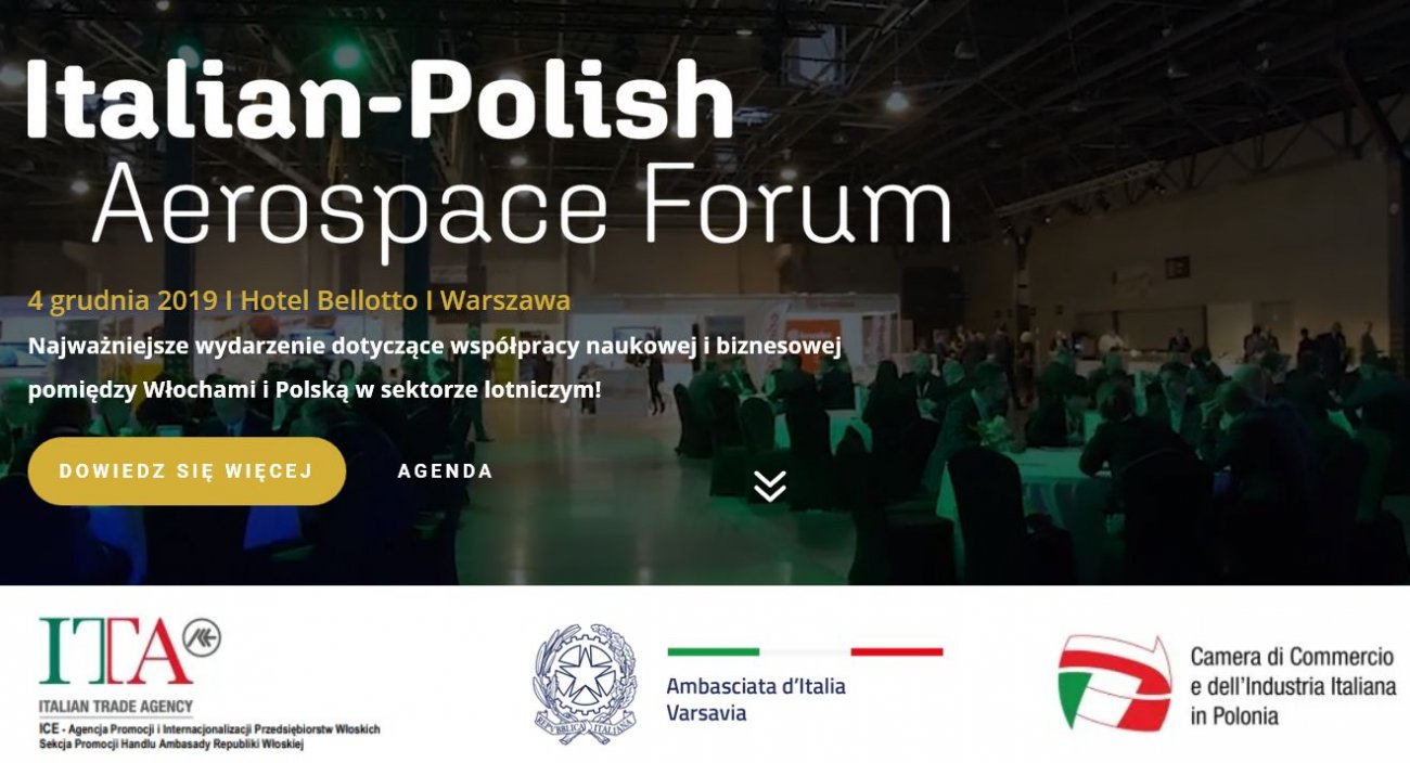 Włosko-Polskie Forum Aeronautyki 2019