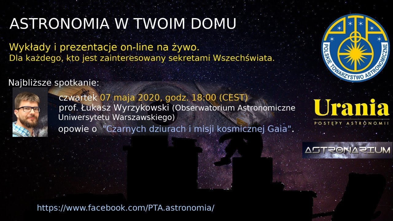 Astronomia w Twoim domu (10) - Czarne dziury i misja Gaia