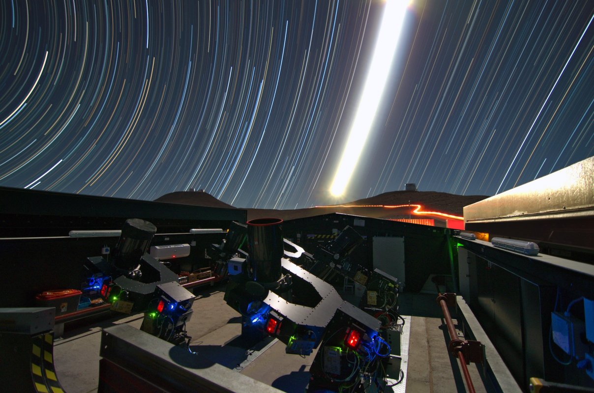 Teleskopy NGTS w Chile