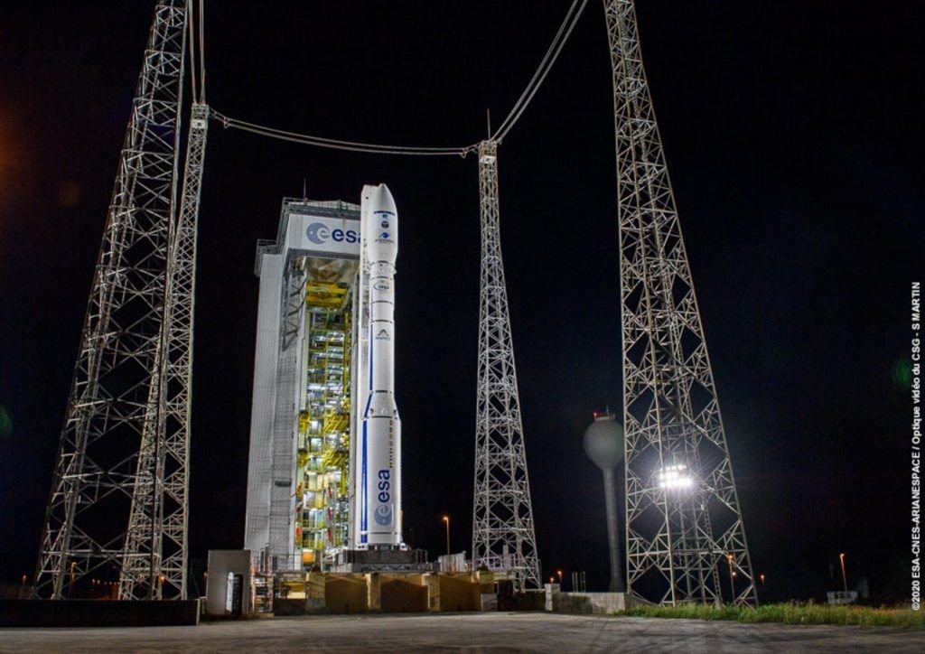 Rakieta Vega, Credits: ESA/CNES/Arianespace – S. Martin