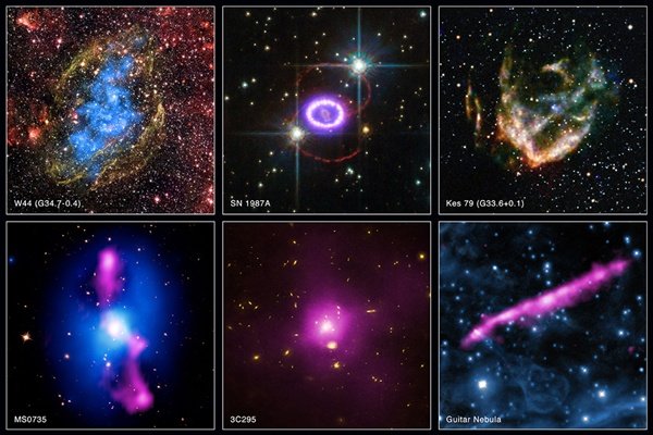 Październik 2015 to oficjalny Miesiąc Archiwów w USA. Z tej okazji archiwum Teleskopu CHANDRA prezentuje nowe zdjęcia pięknych obiektów, takich jak pozostałości po wybuchach supernowych, energetyczne gromady galaktyk czy pulsar. Dane te są już dostępne na potrzeby obecnych i przyszłych badań astrofizycznych.