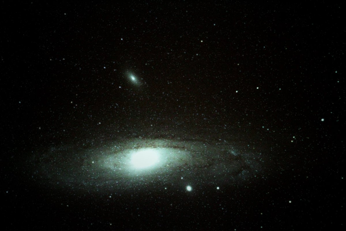 Mgławica Andromedy M31. Autor: Zbigniew Rakoczy