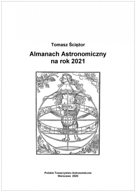 Almanach Astronomiczny na rok 2021 – okładka