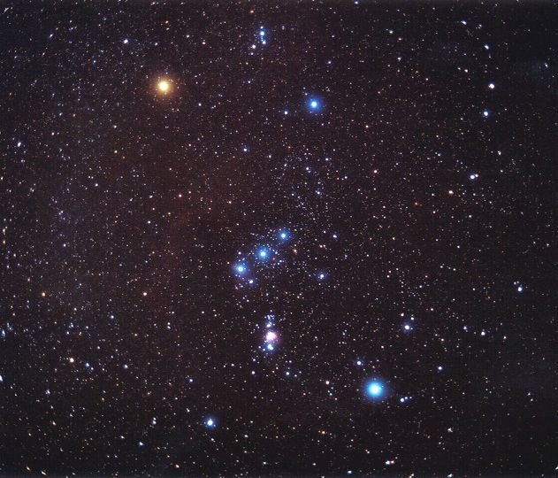 Konstelacja Oriona (APOD.pl)