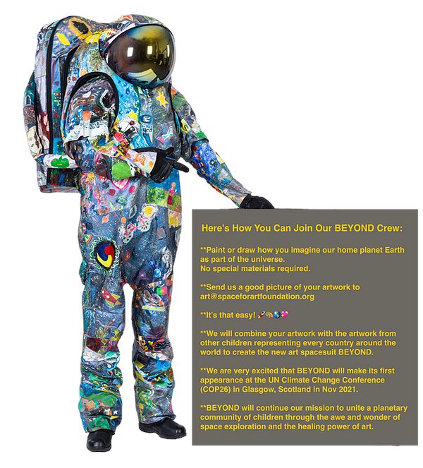 Spacesuit Art - konkurs dla uczniów